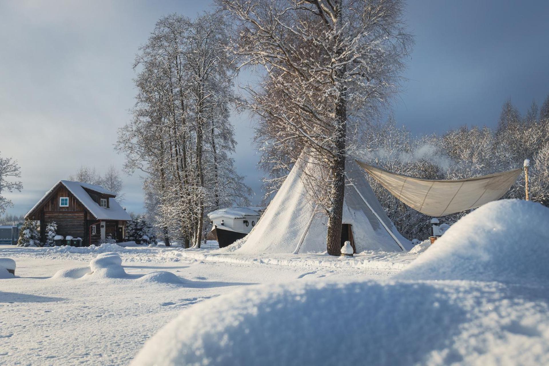 Cozy Houses - Sauga Fishing Village Riverside Holiday Center Pärnu Exterior foto